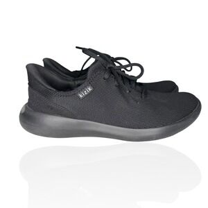 Kizik Madrid Eco Knit Handsfree Mens 6 Womens 7.5 Comfort Sneakers Black Slip On